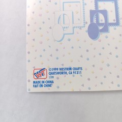 Lot of 2 1999 Memories Forever Frames And Tags Pastel & All Occasion