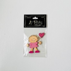 The Paper Studio La Petites Wooden Sticker Embellishments – Kids