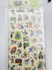 Mini Seal Stickers Sheet Mind Wave 82695 Komikaru Life Sticker School