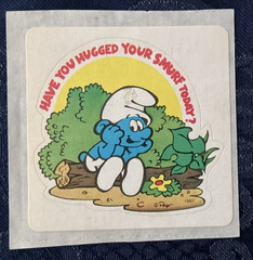 Vintage 1983 Peyo Smurfs Sticker Lot Puffy Scratch n Sniff More Unused