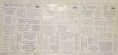 My Mind’s Eye TINY TALES QUOTATIONS Cardstock Scrapbooking Stickers Set NEW