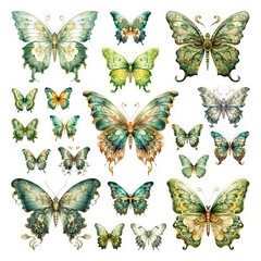 400 Pcs Floral Butterfly Scrapbook Stickers Set for Journaling, Planner & Crafts