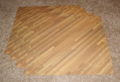 Karen Foster Dance Recital Floor 12×12 Single Sided Paper Lot of Four.