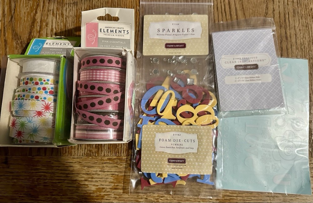 Close To My Heart & Hobby Lobby Accessory Lot