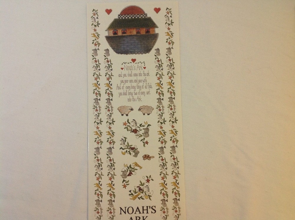 Noah’s Ark Animals Bible Verse SCRAPBOOKING Stickers & Borders By Joy Marie