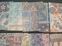 100PC Scrapbooking Ephemera Paper Pack New Design Retro Floral Dance Review…