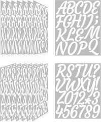 336-Piece Waterproof Letter Stickers Set 3 Inch