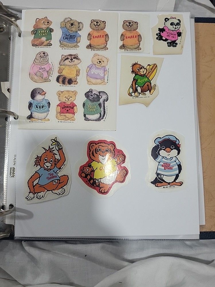 Vintage Shirt Tales Sticker Lot