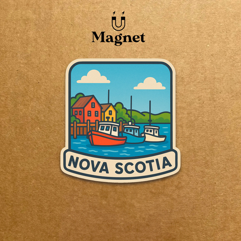 Nova Scotia Magnet | Travel Magnet | Fridge Magnet