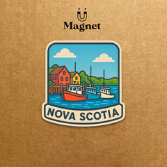 Nova Scotia Magnet | Travel Magnet | Fridge Magnet