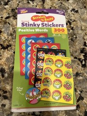 Scented Scratch ‘N Sniff Stickers for Rewards, Crafts, and Collectibles