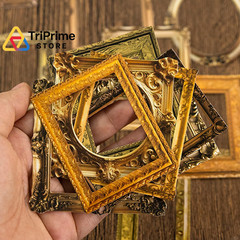 100 Pcs Vintage Frame Stickers Metallic – Scrapbooking &
