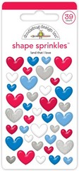 Land That I Love Shape Sprinkles Stickers