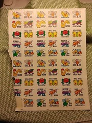VTG 1980s Instructional Fair Reward Seals Stickers Book Teacher School Over 700
