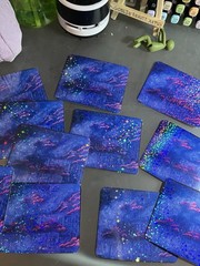 Handmade Stickers of “Chloe” by Goblin Beauty Art.