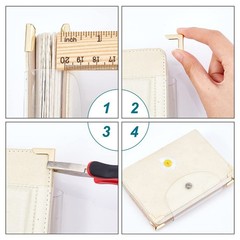 200Pcs Scrapbooking Photo Mounting Corners Book Albums Menus Notebook Folder …