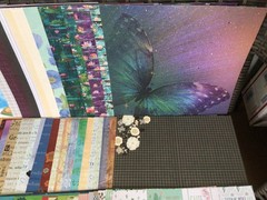 A. HUGE 12×12 SCRAPBOOK PAPER LOT~200 Shts.~Mixed Themes & Brands~NEW
