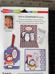 New STAMPENDOUS clear rubber stamps & DIES FRAN’S cool Penguin set free USA ship