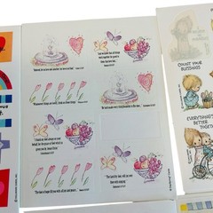Christian Stickers Lot Religious Mixed Scripture Encouragement Vintage 54 Sheets