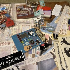Huge Scrapbooking Supply Lot Stickers Paper Embellishments Mixed Craft 3 Pounds