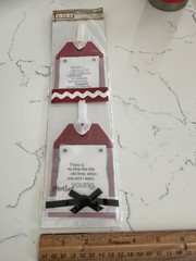 Colorbok Kolette Red Pocket Quotes 2 PC Together Delight Scrapbooking Crafts