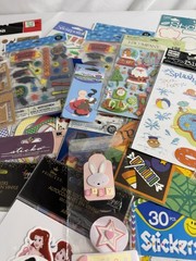 Lot Of 55 New Packages Scrapbook Stickers, Embellishments Big Variety All New