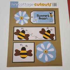 NEW Lot BUTTERFLY BUGS BEES Scrapbooking Stickers Cut-Outs Borders -F