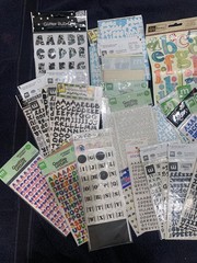 Alphabet Stickers Bundle