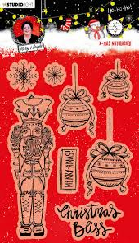 STUDIO LIGHT CLEAR ACRYLIC STAMPS – CHRISTMAS NUTCRACKER
