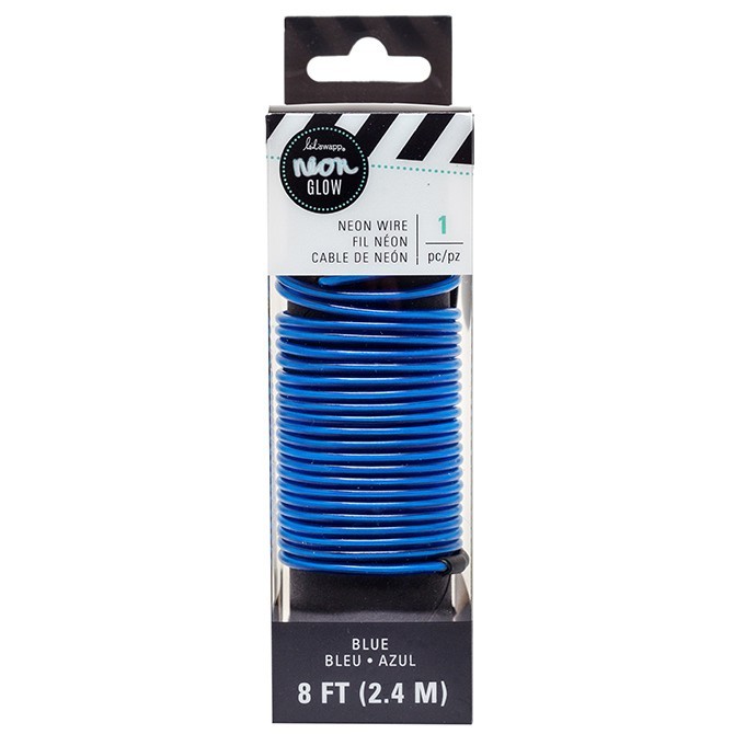 NEON LIGHTS – Heidi Swapp – WIRE – BLUE – 8 FT 314213 by American Crafts