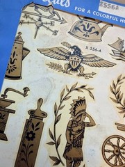 Vintage Meyercord Decals – Vintage Stickers- Americana Designs – 1940s–1950s