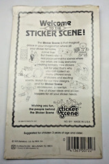 Rare 1984 Mr. S. Snake Serpent SCRATCH ‘N SNIFF 2-Sheet Scented Stickers Vintage
