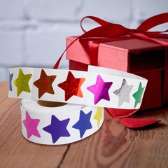 Large Star Stickers for 500 PCS Glitter Sparkly Star Behavior Reward Stickers…
