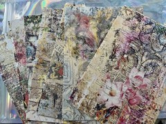 Lot for Journal Diary Scrapbook with Paper, Pet Stickers, Beaded Pen, Lace New