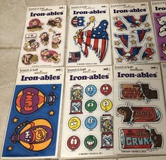 Lot 25 Packs Scratch & Sniff Mark I Rare Vintage VTG Iron-ables Fabric Stickers