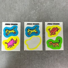 VTG 1990s Jungle Sticker ConAgra Frozen Foods BJ The Chief Kid Cuisine Rare Lot