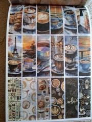 Retro Precut 500+Washi Stickers &20 Sheets Ephemera For Scrapbooking JJ Kit