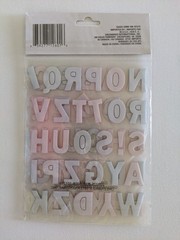 Set of 2 Crafter’s Square Puffy Multicolor Stickers Dot Star Butterfly Paw Print