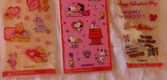50 Packs of Stickeroni Stickers Winnie the Pooh, Peanuts, Valentines, more