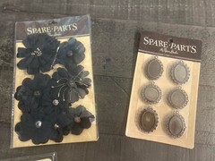 Large Lot Bundle Spare Parts By Paper Studio Scrapbooking Supplies + More New!