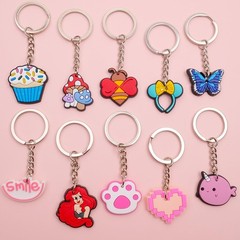 30/50/100/200pcs Bulk Keychains, Non-Repeating Cute Keyrings, Assorted Keycha…