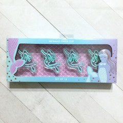 Mermaid Paper Clips Blue Large Designer Fashion Planner Accessory Bookmark
