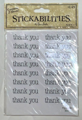 Thank You Gracias Words Stickers Sticker Packs Sheets Mods You Choose, YOU PICK
