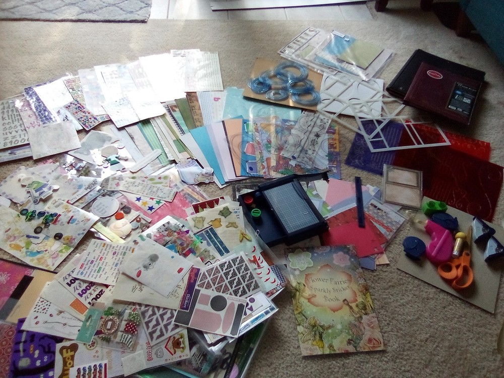 New Scrapbooking Stickers Bulk Lot 200+ Pieces! Various Subjects Multiple Brands