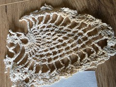 Fabric White Neutral Lace Trim Doily Slow Stitch Junk Journal 20pcs Hand cut