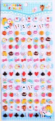 Alice in Wonderland Puffy Sticker Sheet