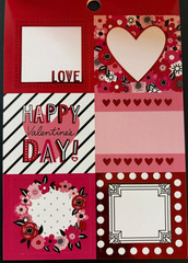 RECOLLECTIONS VALENTINE’S DAY STICKER BOOK 237 PC STICKERS 12 SHEETS ROMANCE