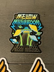 A8 LOT STICKERS MELLOW MUSHROOMS PIZZA BAKERS “G” BLUE LOGITECH DRIP CITY BAKED
