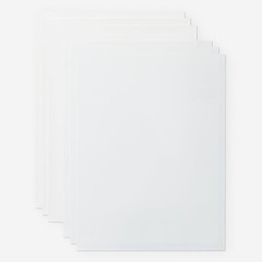 Waterproof Sticker Paper 6 White Sheets, 8.5×11, Printable Stickers for Inkje…