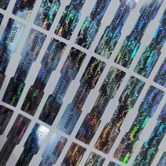 Tamper Proof Holographic Labels with 540pcs for Item Security and Protection